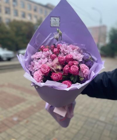 букет в корзине донецк