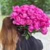 Пионы поштучно (алые)