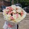 Монобукет из нежных роз