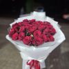 Монобукет шикарных красных роз