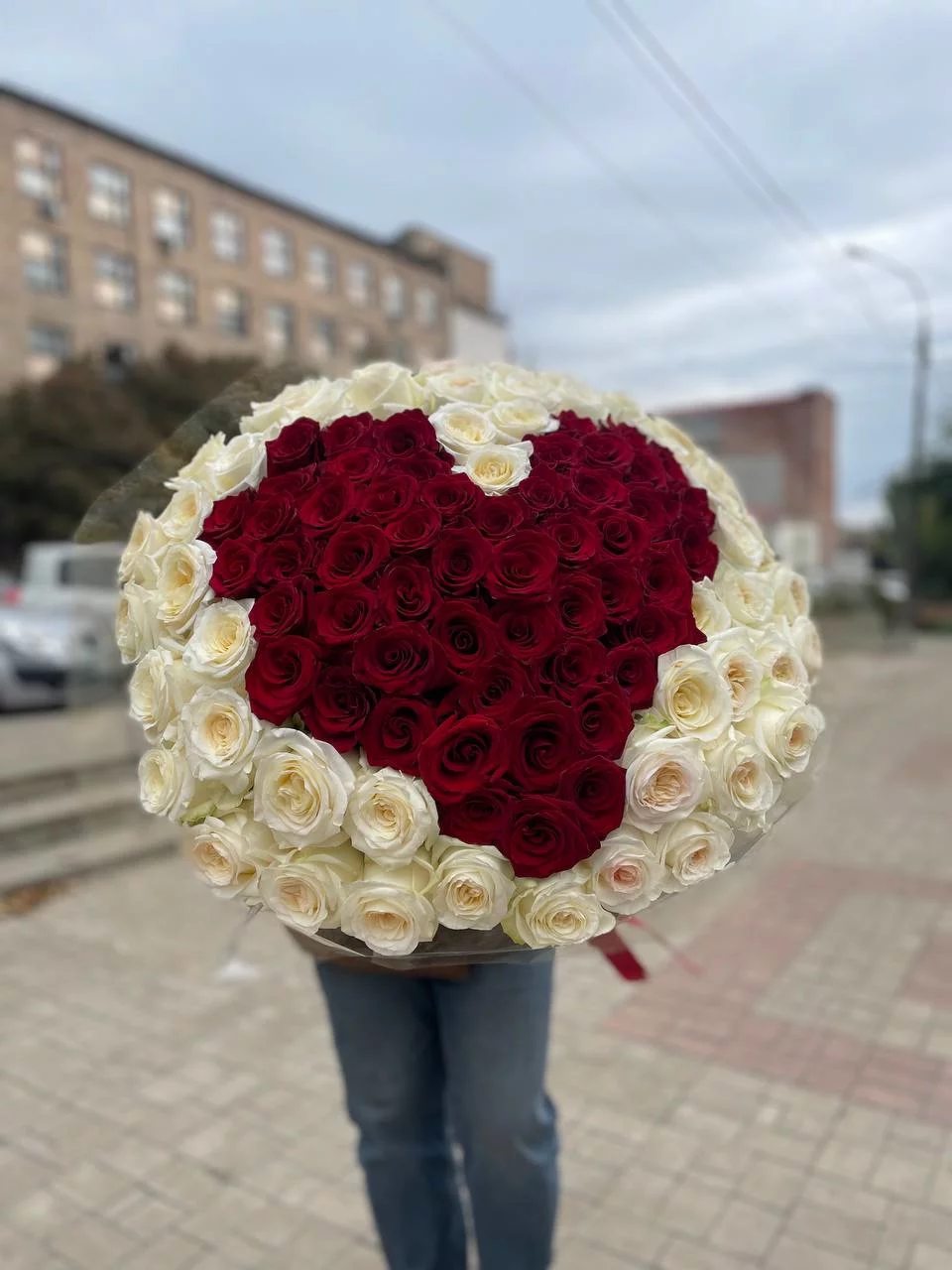 Букет из роз Сердце