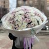 Букет кустовых хризантем Хризантемный дуэт